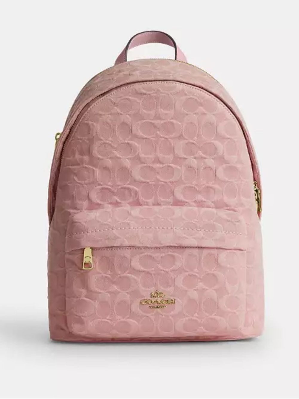 Coach Taylor Small Backpack
In Signature Denim Light Pink